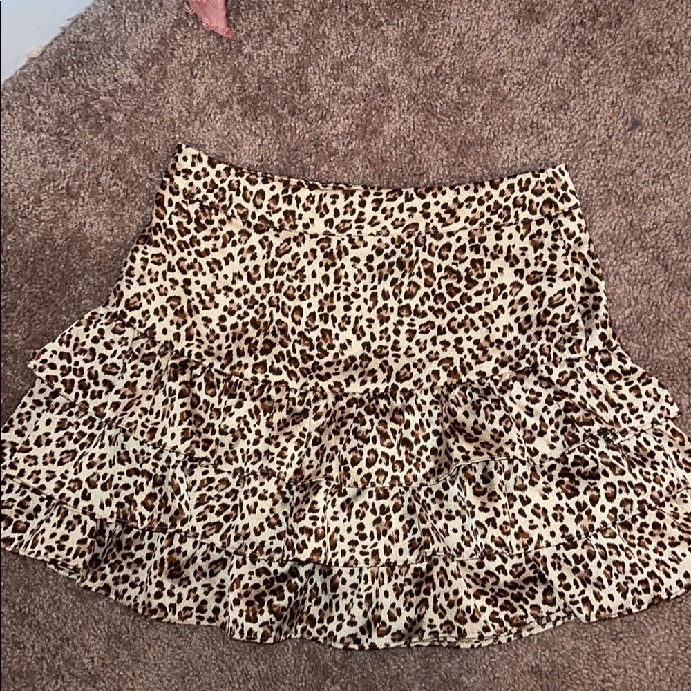Cheetah skirt
